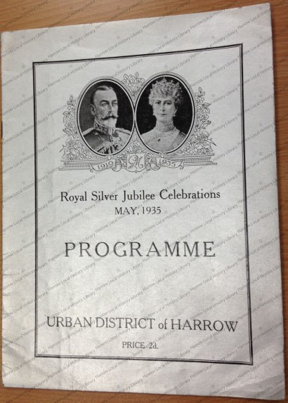 Watermarked 1935 programme